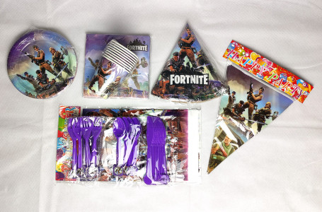 Kids party decoration Fortnite 9 kinds