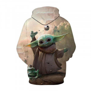 Mikina Baby Yoda and Frog