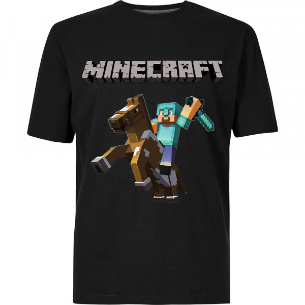 T-shirt Minecraft Knight cotton