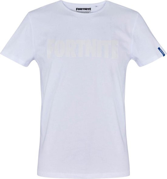 Fortnite Logo White adult t-shirt