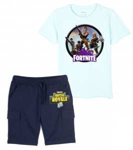 Battle Royal shorts and T-shirt