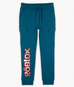 Spodnie dresowe Roblox Cargo niebieskie