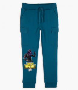 Tepláky Fortnite Cargo blue