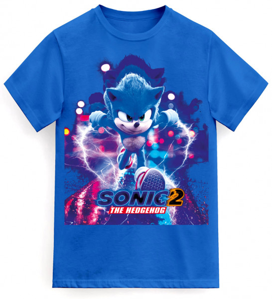Tričko Sonic 2 Blue