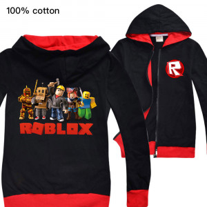 Roblox Black Red Zipped Jacket