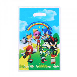 Zestaw do dekoracji imprez urodzinowych dla dzieci Sonic