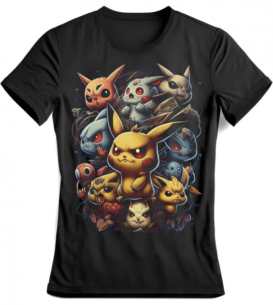 Koszulka Pikachu i przyjaciele