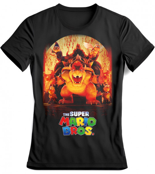 Tričko Super Mario Bowser