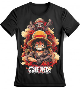 T-shirt One Piece Steampunk