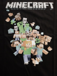 T-shirt Minecrafters cotton 2nd quality