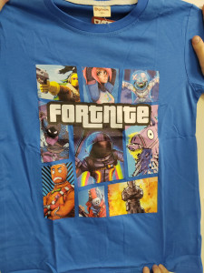T-shirt Fortnite GTA blue