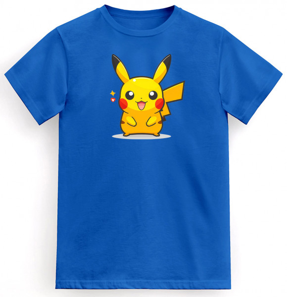 Tričko Pikachu Heart Blue