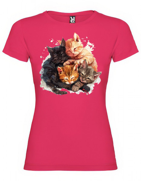 Dívčí tričko Cutest Kittens - dvě barvy