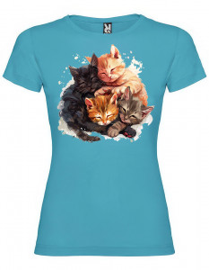 Dívčí tričko Cutest Kittens - dvě barvy