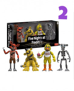 FNAF 1 mini-figurky 4ks Five Nights At Freddy´s v krabici