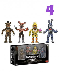 FNAF 1 mini-figurky 4ks Five Nights At Freddy´s v krabici