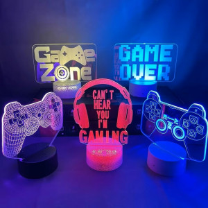 3D LED Gamepad Lamp