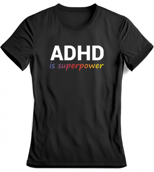 T-shirt ADHD to supermoc