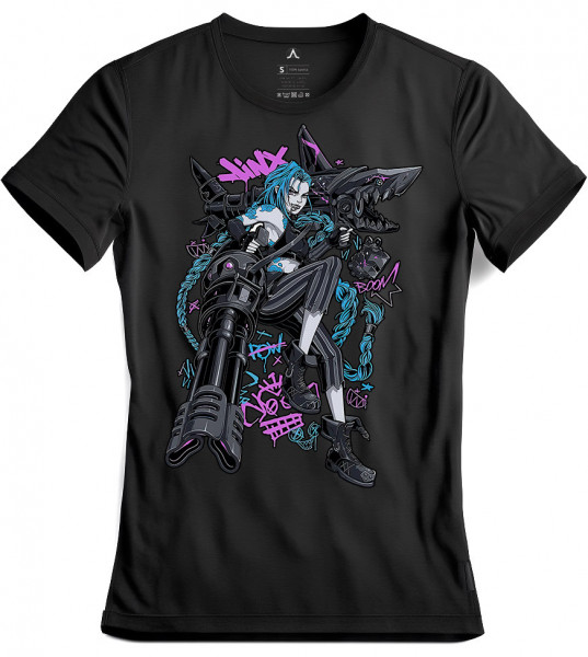 T-shirt Arcane Jinx Pow-Pow